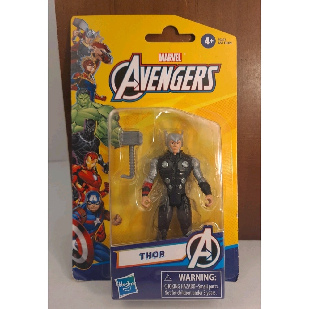 Marvel Avengers Thor Hasbro 4" Action Figure Black Costume 2024 NIB